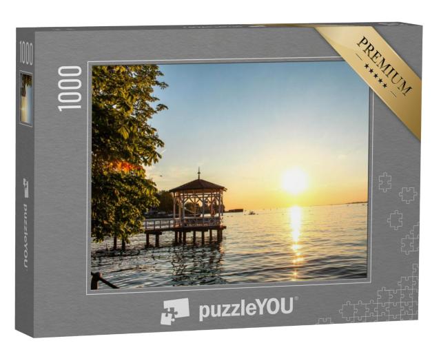 Puzzel 1000 stukjes „Uitzicht op het Bodenmeer bij Bregenz“