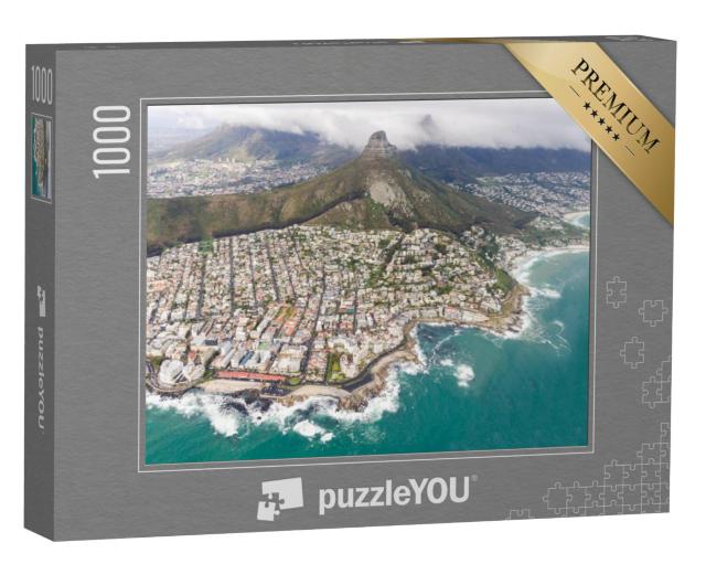 Puzzel 1000 stukjes „Kaapstad, Zuid-Afrika in vogelperspectief“