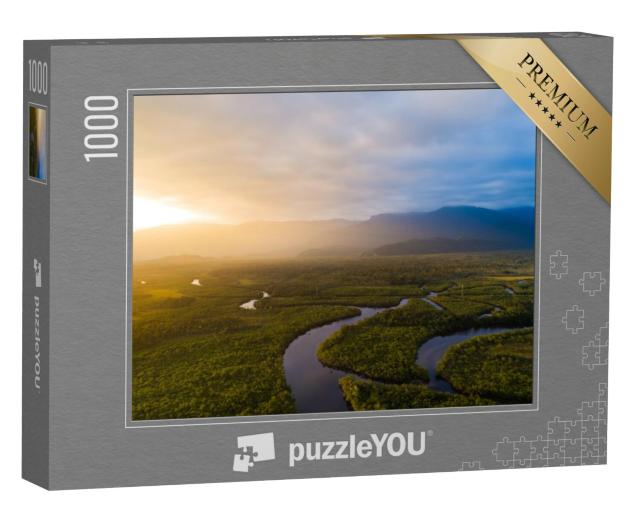 Puzzel 1000 stukjes „Amazonewoud in Brazilië“