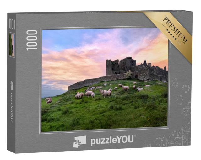 Puzzel 1000 stukjes „Rots van Cashel, kasteelruïnes, Ierland“