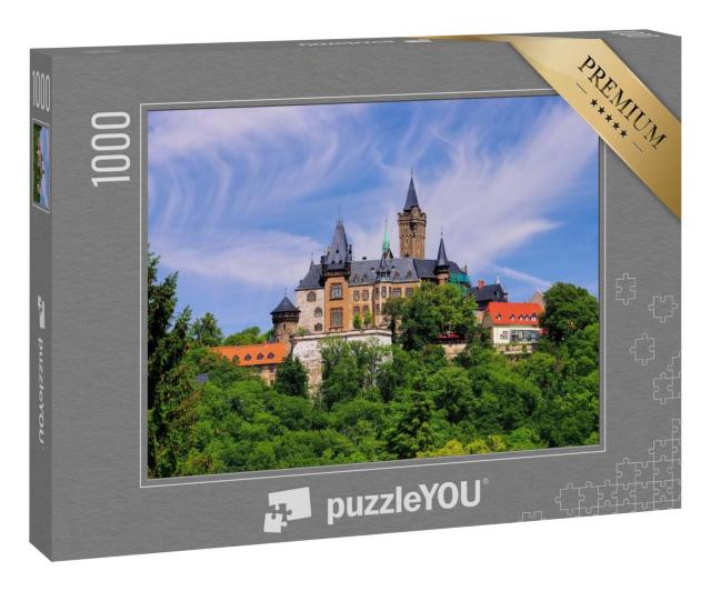Puzzle 100 Teile „Schloss Wernigerode“