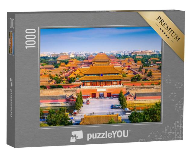 Puzzel 1000 stukjes „Beijing, de Verboden Stad“