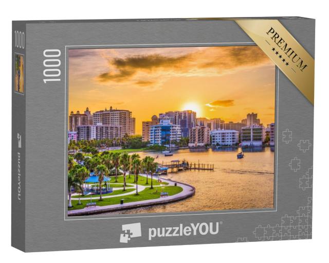 Puzzel 1000 stukjes „Skyline van Sarasota, Florida, VS“