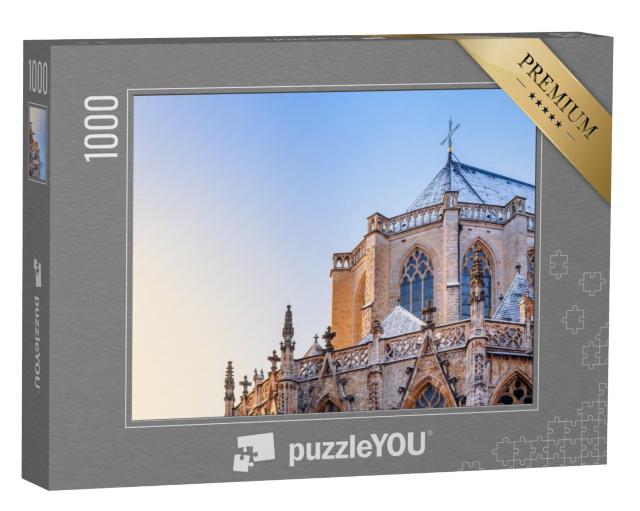 Puzzel 1000 stukjes „Grote Kerk in Breda, Nederland“