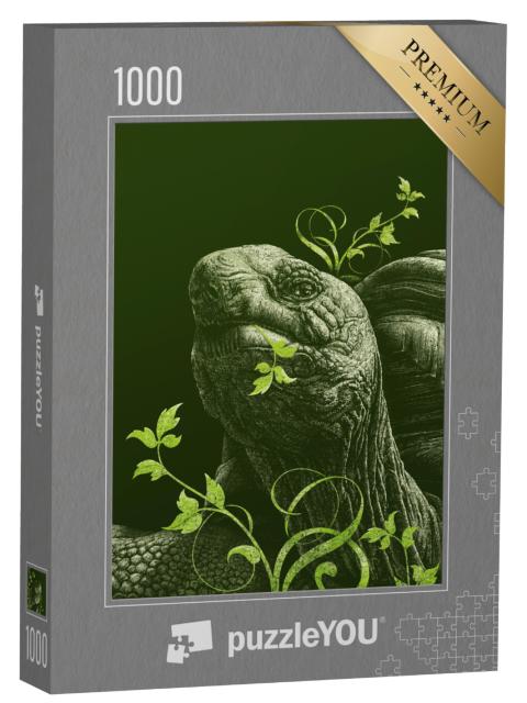 Puzzel 1000 stukjes „Schildpad“