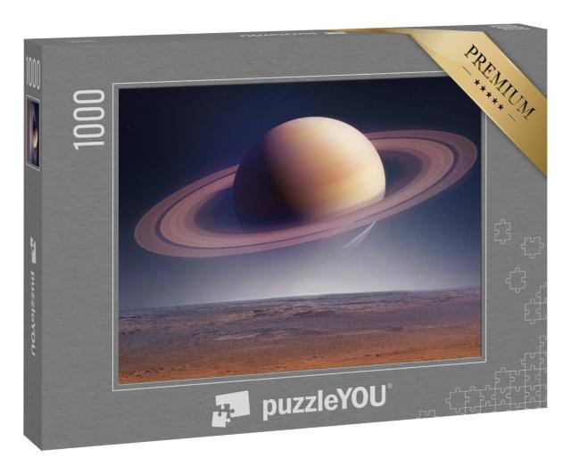 Puzzle 1000 Teile „Fantasy: Saturn“