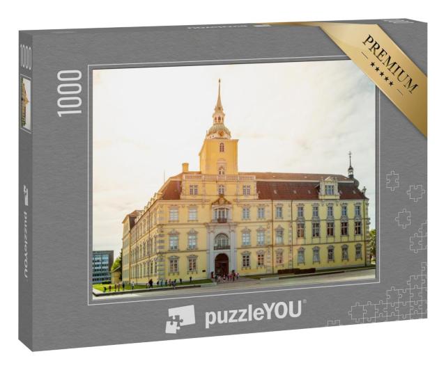 Puzzle 1000 Teile „Oldenburg mit Schloss und Kirche, Niedersachsen, Deutschland“
