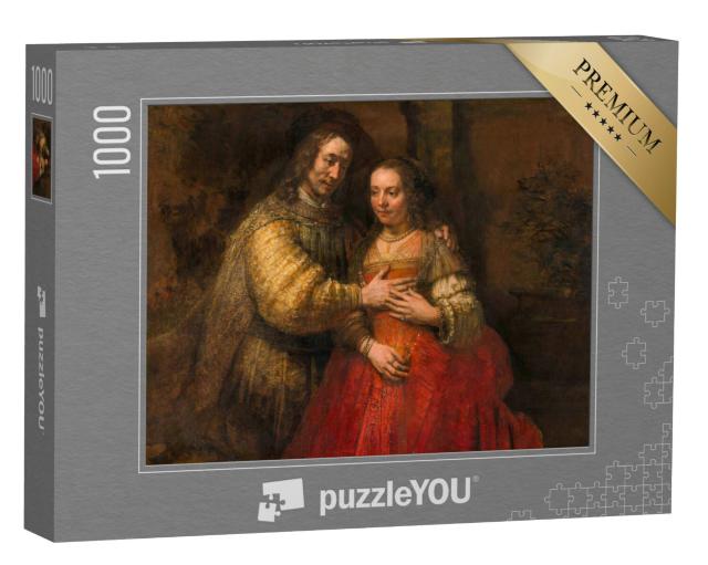 Puzzel 1000 stukjes „Rembrandt - Isaac en Rebecca“