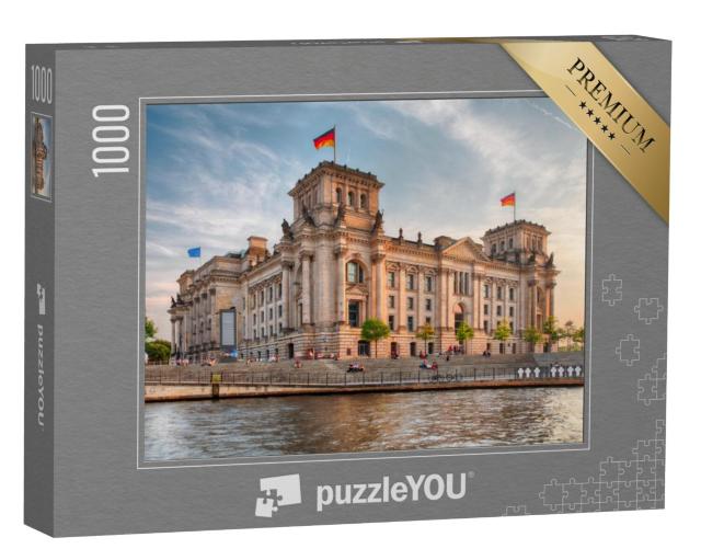 Puzzel 1000 stukjes „Het Reichstaggebouw in Berlijn als het Duitse parlement“