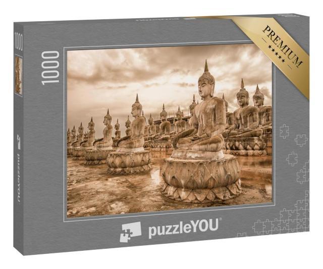 Puzzle 100 Teile „Buddha-Park“