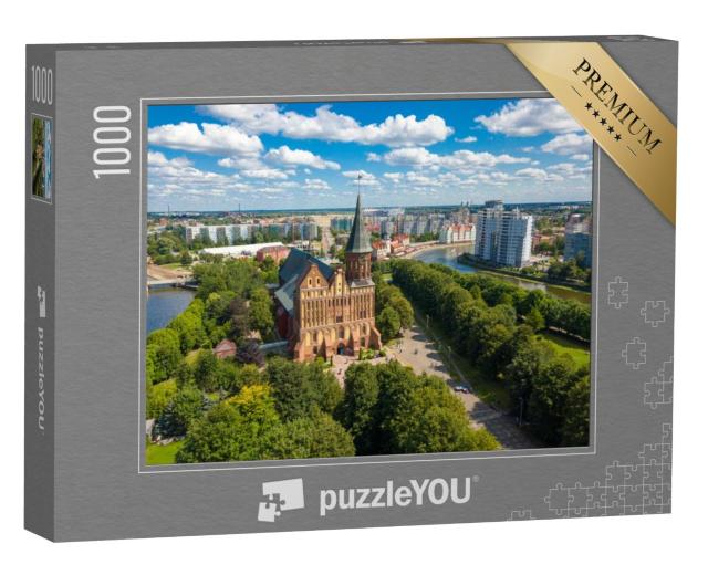 Puzzel 1000 stukjes „Stadsgezicht van Kant bij Kaliningrad, Königsberg“