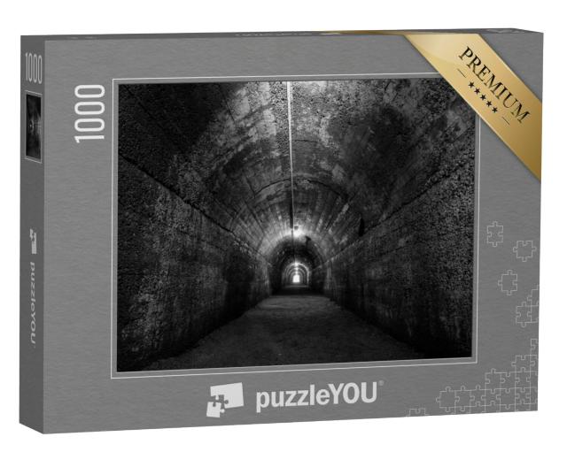 Puzzel 1000 stukjes „Historische bunkertunnel uit de 2e Wereldoorlog“