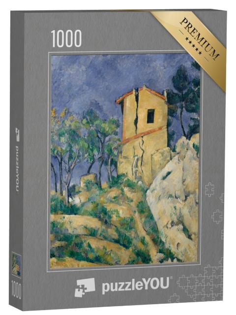 Puzzel 1000 stukjes „Paul Cézanne - Het huis met de gebarsten muren“