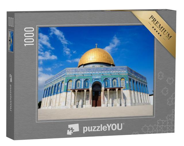 Puzzel 1000 stukjes „De Rotskoepel op de Tempelberg in Jeruzalem, Israël“