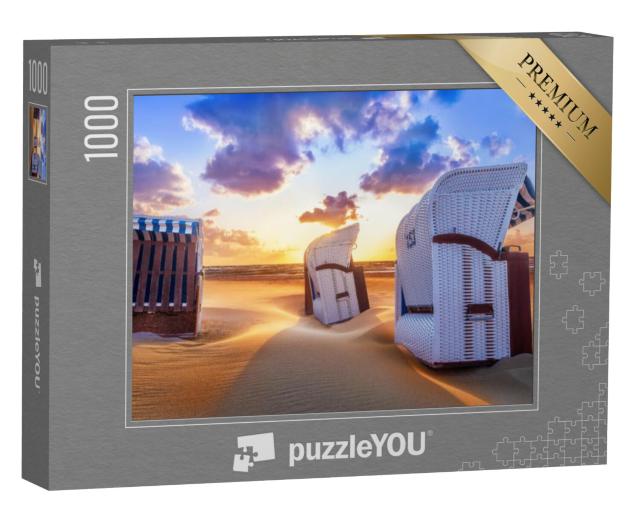 Puzzel 1000 stukjes „Zonsondergang op de Oostzee“