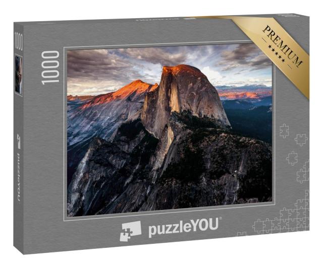 Puzzle 100 Teile „Halbkuppel: Berg im Yosemite NP“