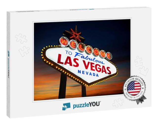 Welcome to Las Vegas Sign... Jigsaw Puzzle