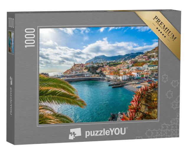 Puzzel 1000 stukjes „Camara de Lobos, Madeira, Portugal“