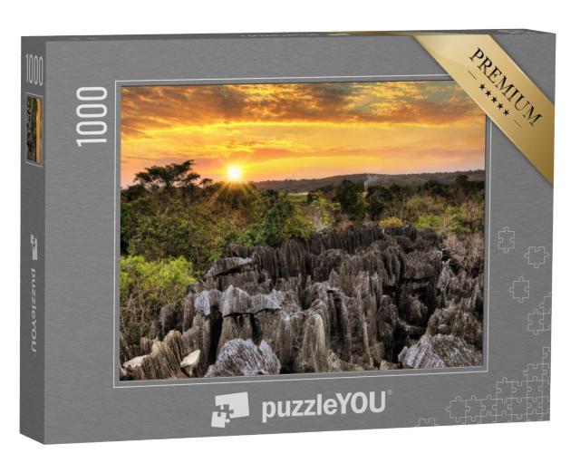 Puzzel 1000 stukjes „Unieke geografie in het Tsingy de Bemaraha National Park, Madagaskar“