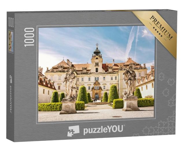 Puzzel 1000 stukjes „Barokke residenties van Valtice, Centraal-Europa“