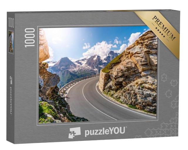 Puzzel 1000 stukjes „Grossglockner Höhenstraße, Oostenrijk“