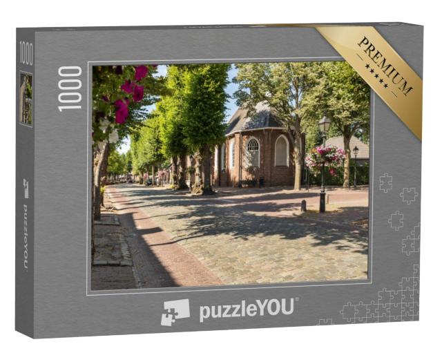 Puzzel 1000 stukjes „Dorpskern van Eersel, herkenningspunt van Noord-Brabant“