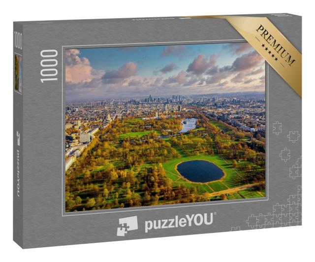 Puzzle 1000 Teile „London: Hyde Park aus der Vogelperspektive“