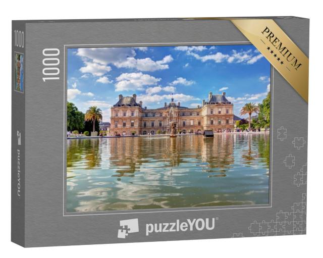 Puzzel 1000 stukjes „Prachtig Luxemburgs Paleis in de Jardin du Luxembourg, Parijs, Frankrijk“