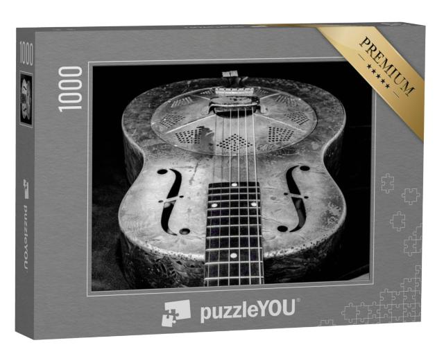 Puzzel 1000 stukjes „Resonator gitaar 1932“