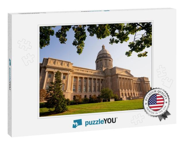 The Kentucky State Capitol Frankfort House of the Three B... Jigsaw Puzzle