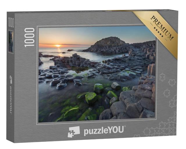 Puzzel 1000 stukjes „Betoverende Giant's Causeway, Antrim, Noord-Ierland“