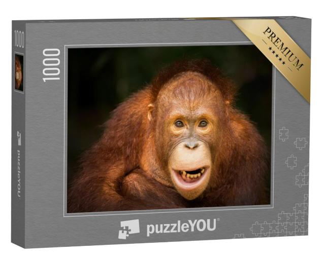 Puzzel 1000 stukjes „Orang-oetan“