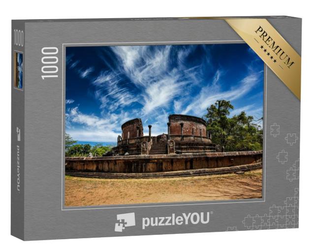 Puzzel 1000 stukjes „Oude vatadage (boeddhistische stoepa) in Pollonnaruwa, Sri Lanka“