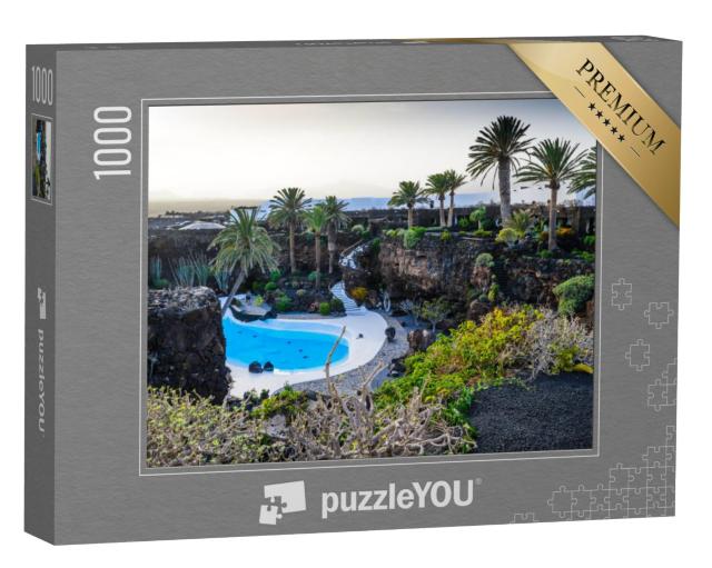 Puzzel 1000 stukjes „Jameos del Agua, Lanzarote, Canarische Eilanden, Spanje“