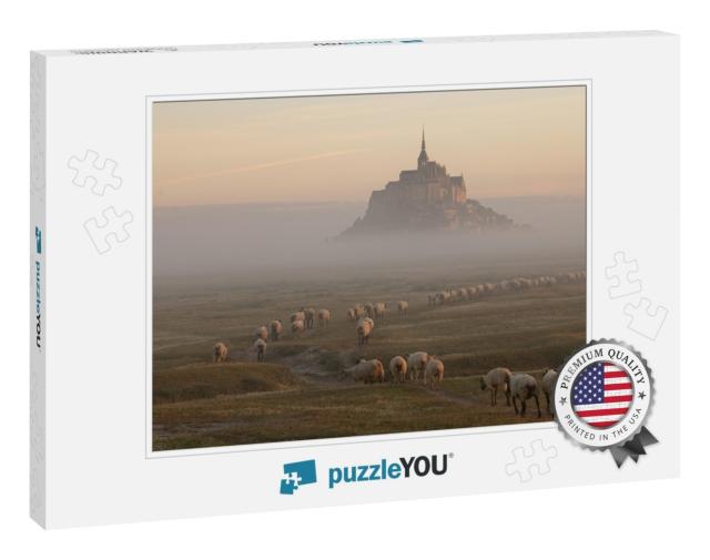 Beautiful View of the Famous & Historic Tidal Island of L... Jigsaw Puzzle