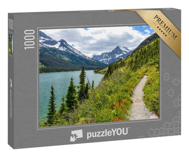 Puzzle 1000 Teile „Spring Hiking Trail“