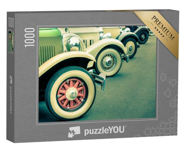 Puzzel 1000 stukjes „Oldtimer met whitewall-banden“