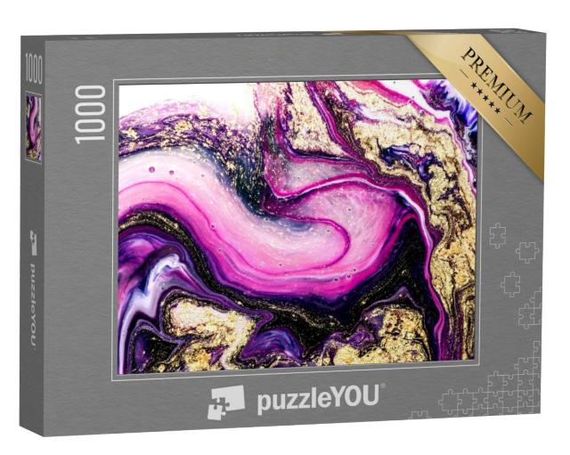 Puzzel 1000 stukjes „Luxe kunst in oosterse stijl“