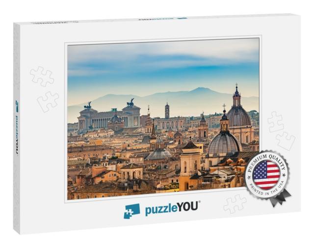 View of Rome from Castel Santangelo... Jigsaw Puzzle