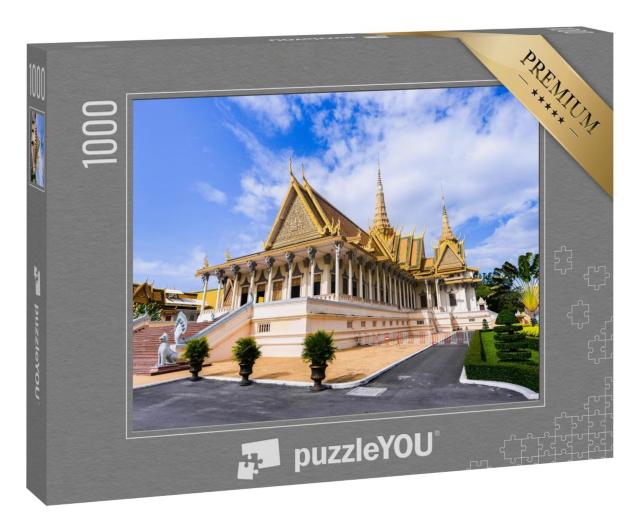 Puzzle 1000 Teile „Königspalast Chanchhaya Pavillon in Phnom Penh, Kambodscha“