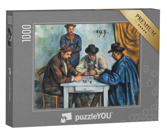 Puzzel 1000 stukjes „Paul Cézanne - De kaartspelers“