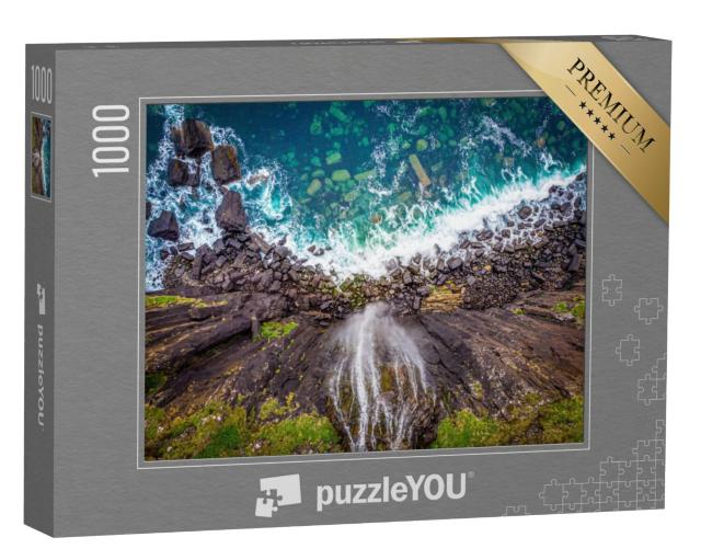 Puzzel 1000 stukjes „Kilt Rock op het eiland Skye in Schotland“