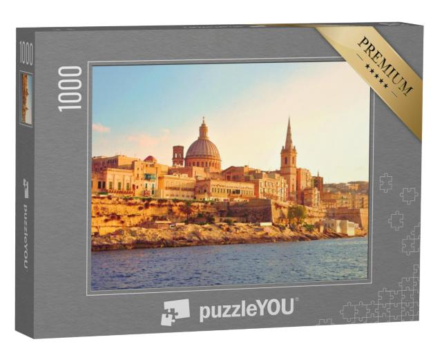 Puzzel 1000 stukjes „Valletta, hoofdstad van Malta“