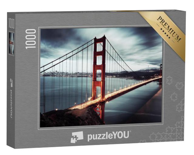 Puzzel 1000 stukjes „Golden Gate Bridge, San Francisco, Californië, VS“