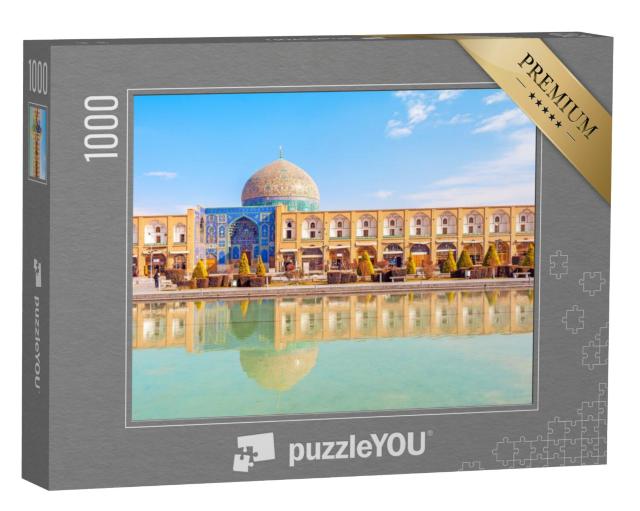 Puzzel 1000 stukjes „Sjeik Lotfollah Moskee op het Naqsh-e Jahan plein in Isfahan, Iran“