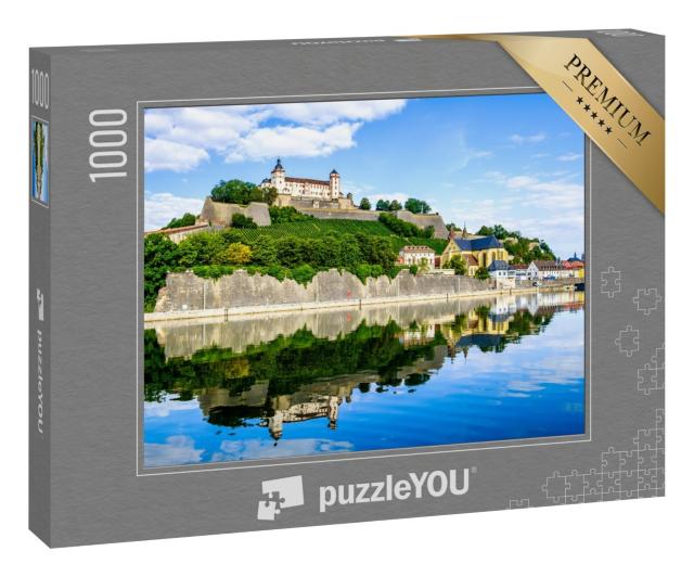 Puzzle 1000 Teile „Altstadt von Würzburg in Deutschland“