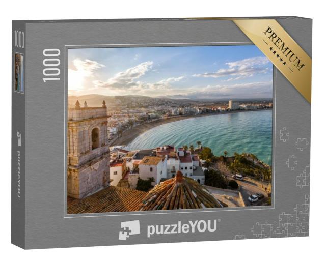 Puzzel 1000 stukjes „Romantische kuststad, Valencia, Spanje“