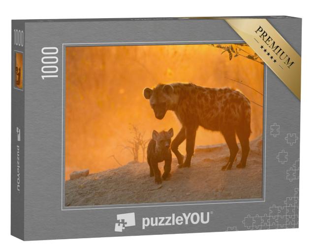 Puzzel 1000 stukjes „Hyena's“