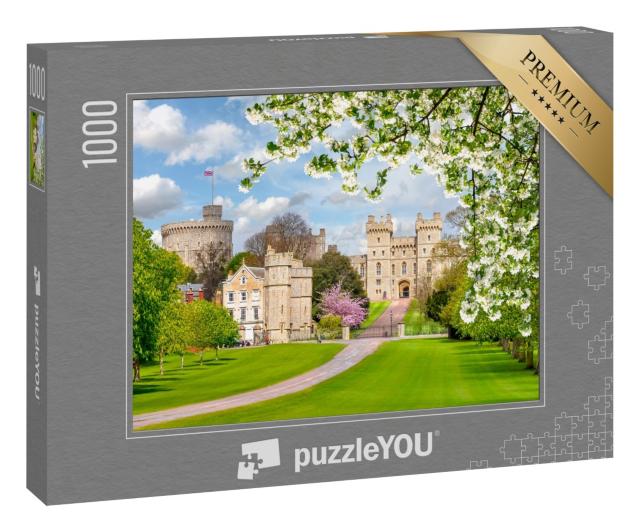 Puzzle 1000 Teile „Long Walk zum Schloss Windsor, England“