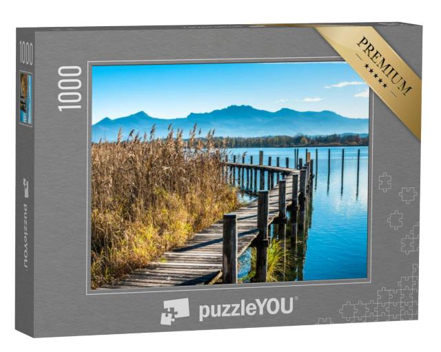 Puzzel 1000 stukjes „Landschap aan de Chiemsee - Beieren - Duitsland“